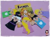 Dedoches Rapunzel + Livro
